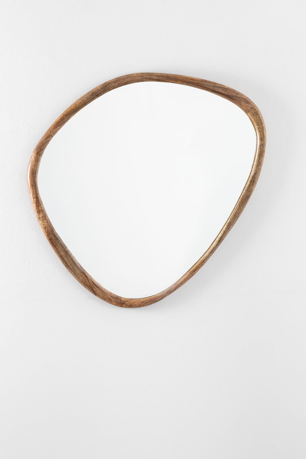 Specchio da parete in legno di mango (86x70 cm) Dilian