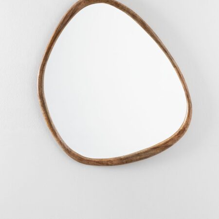 Specchio da parete in legno di mango (86x70 cm) Dilian