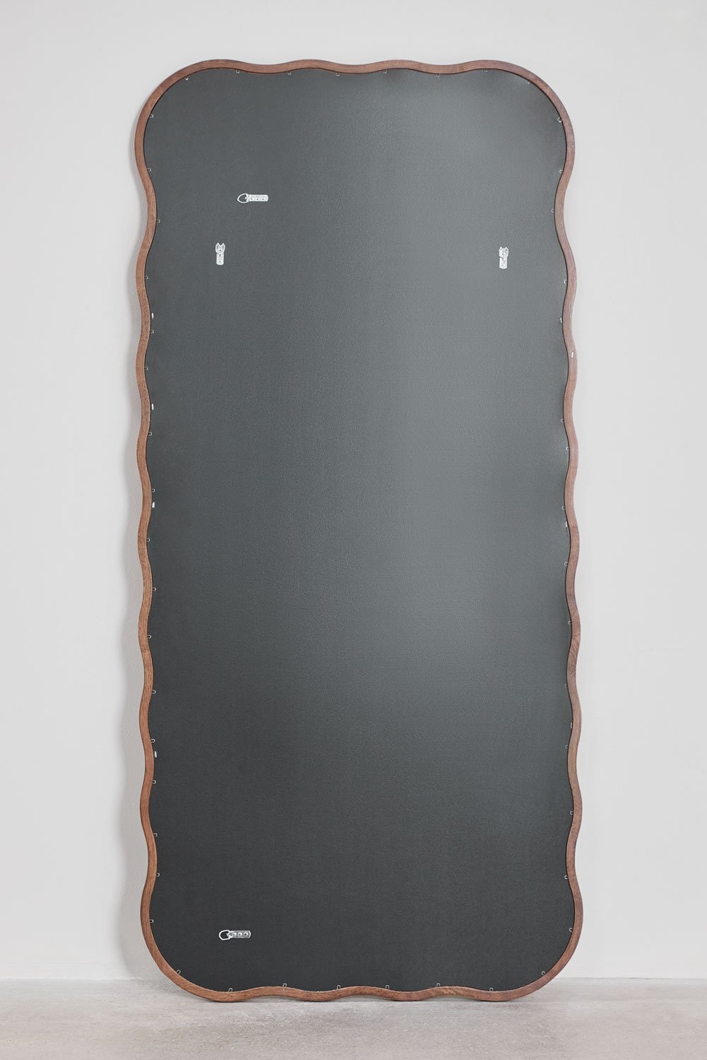 Specchio da parete in legno di quercia Aldreu