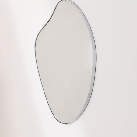 Specchio da parete in metallo (60x67 cm) Astrid