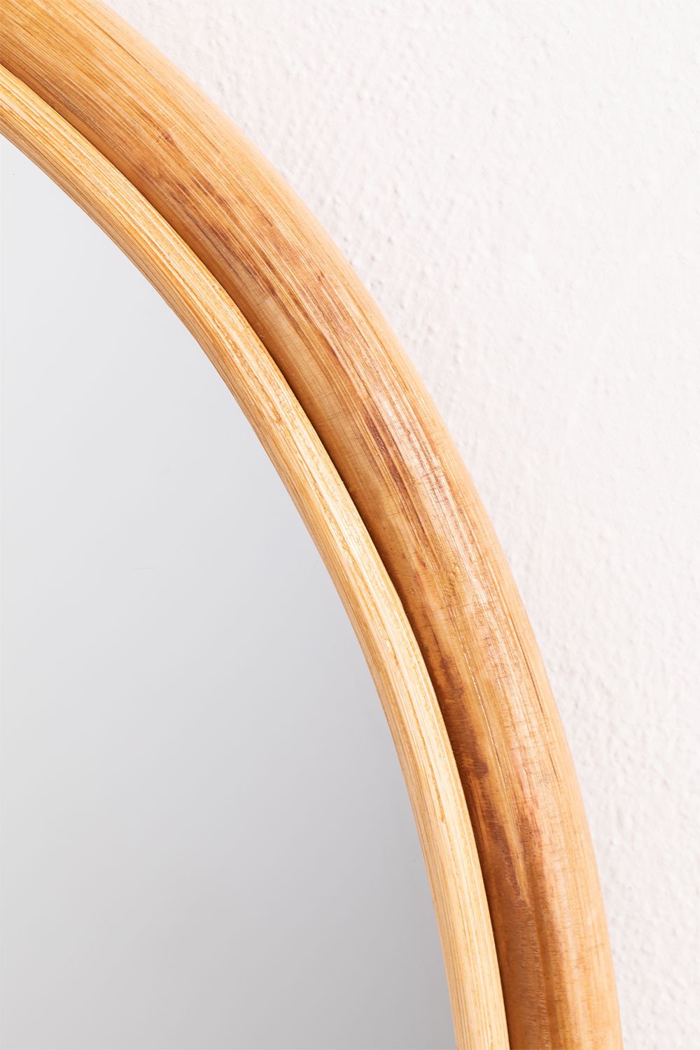Specchio da parete in rattan Jasal