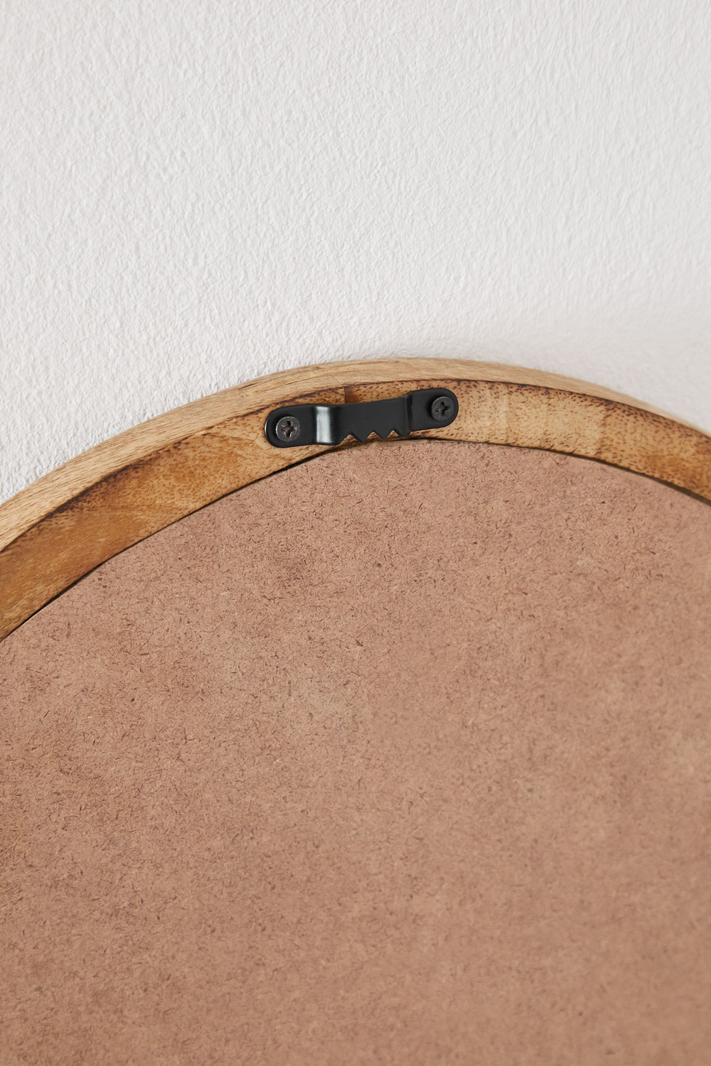 Specchio da parete ovale in legno di mango Munya