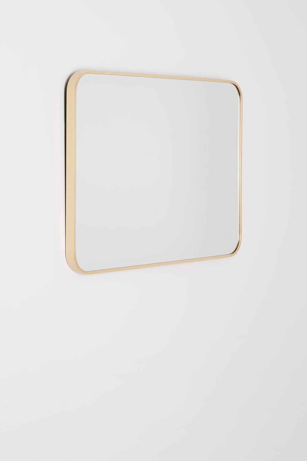 Specchio da parete rettangolare in alluminio (50x70 cm) Tuluise