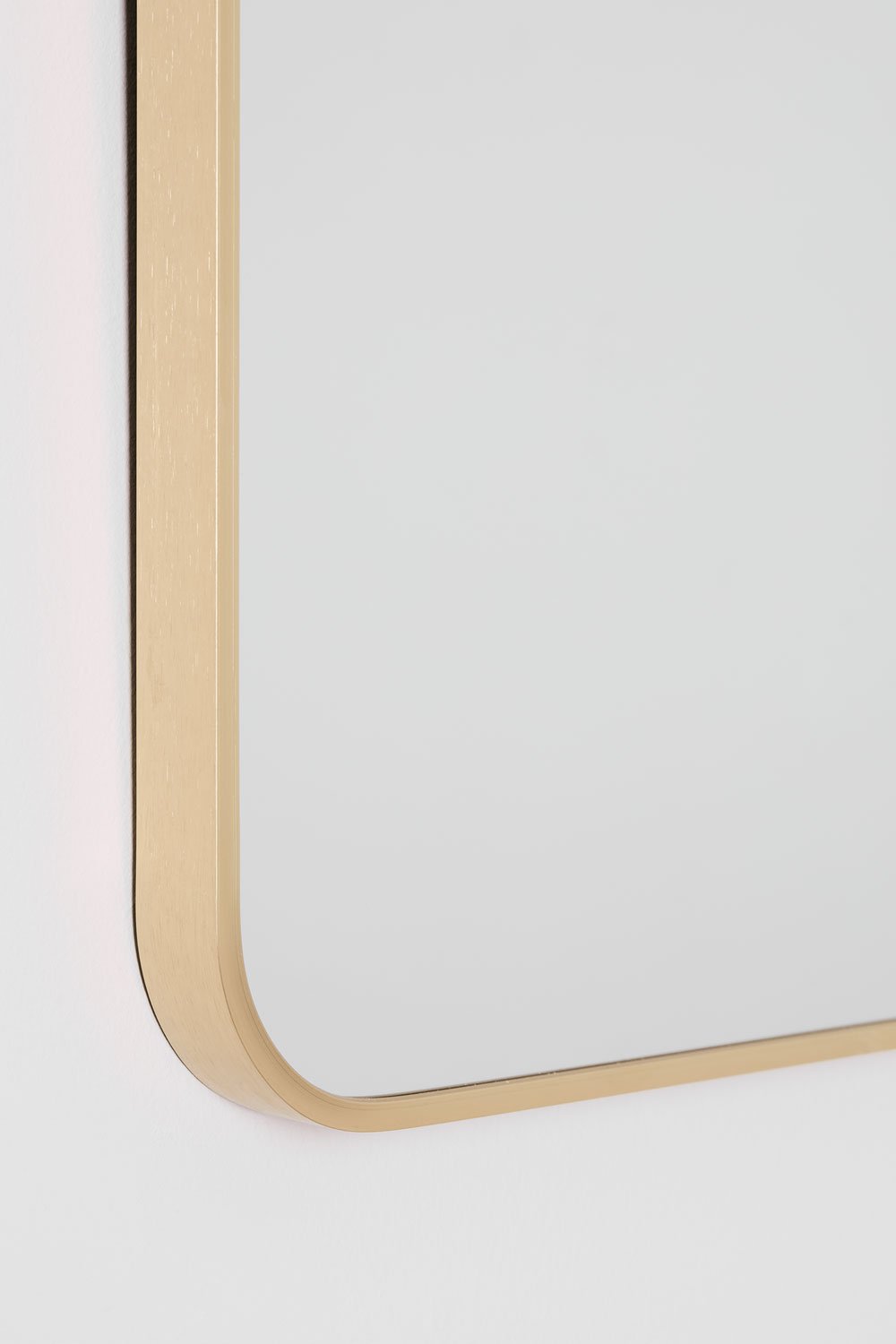 Specchio da parete rettangolare in alluminio (50x70 cm) Tuluise
