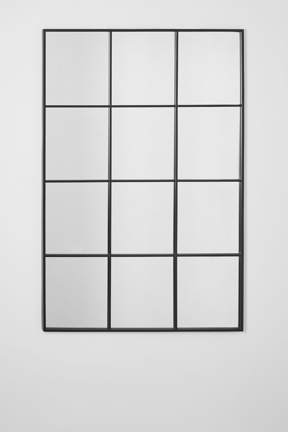 Specchio da parete rettangolare 80x120 cm in metallo Niember