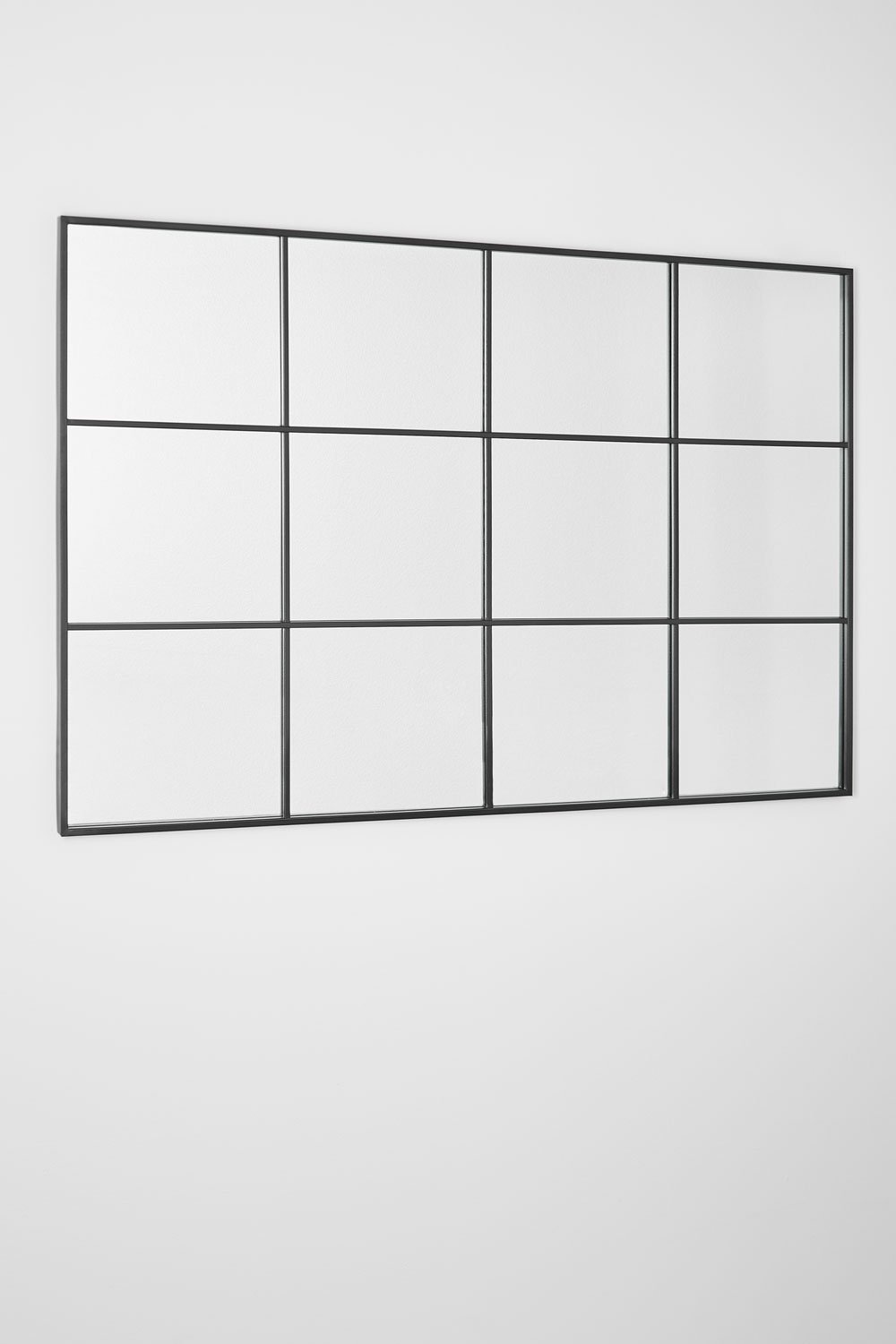 Specchio da parete rettangolare 80x120 cm in metallo Niember