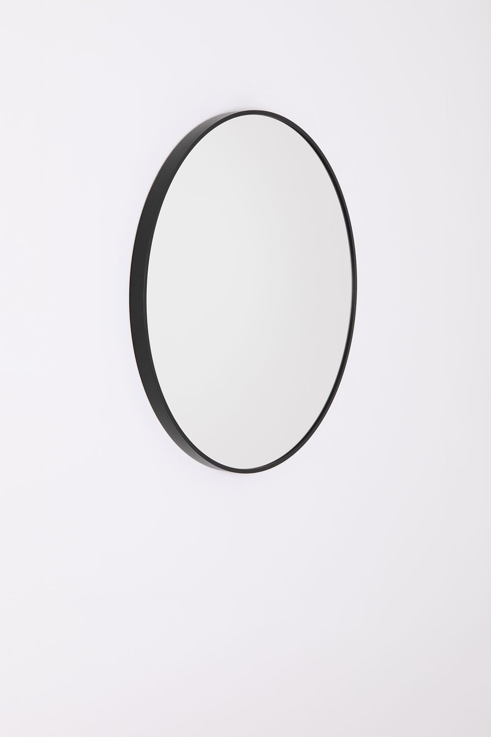 Specchio da parete rotondo in alluminio Oreste Ø60 cm