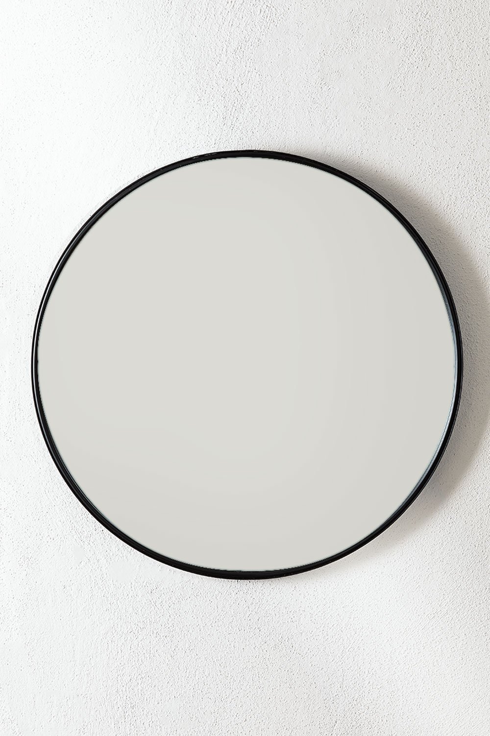 Specchio da parete rotondo Ø50 cm in ferro Alnie