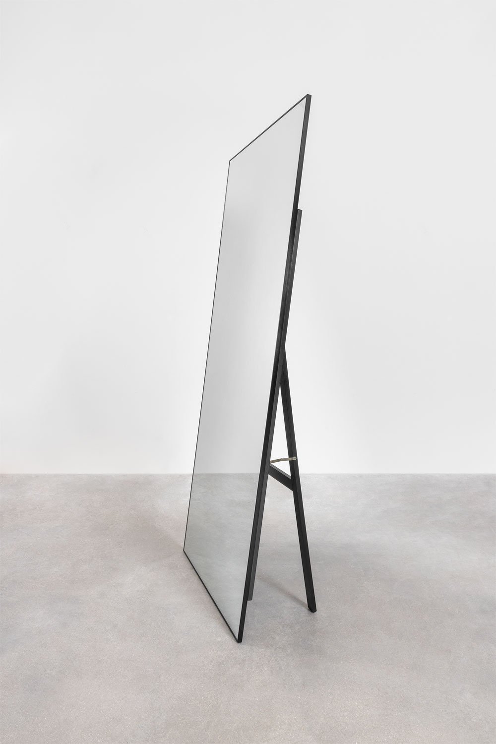 Specchio da terra in alluminio (80x200 cm) Zastron