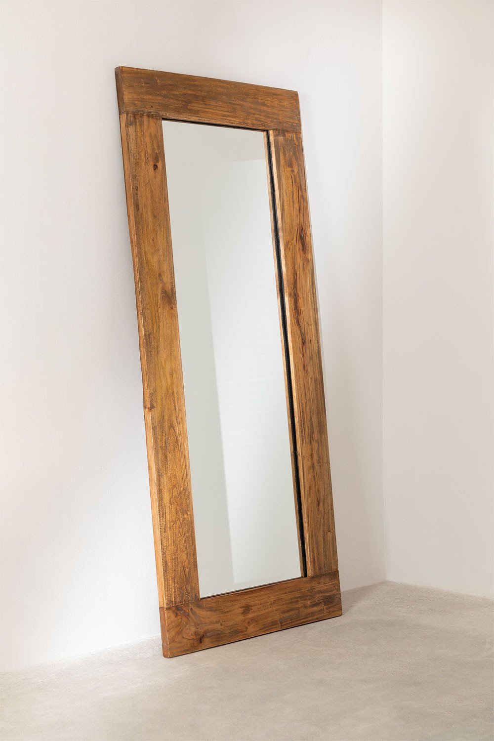 Specchio in legno riciclato (80x180 cm) Drev