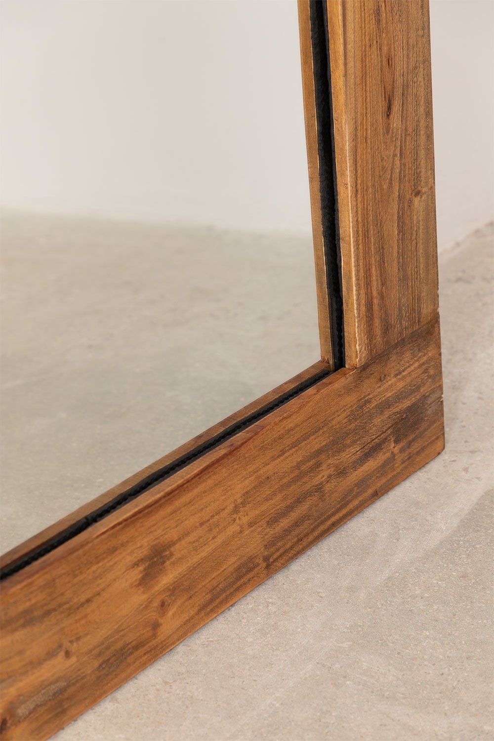 Specchio in legno riciclato (80x180 cm) Drev