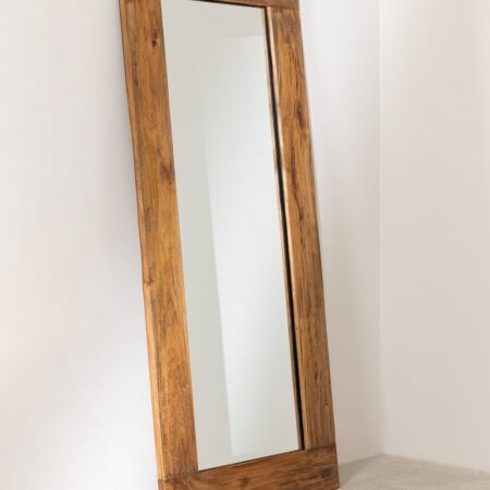 Specchio in legno riciclato (80x180 cm) Drev