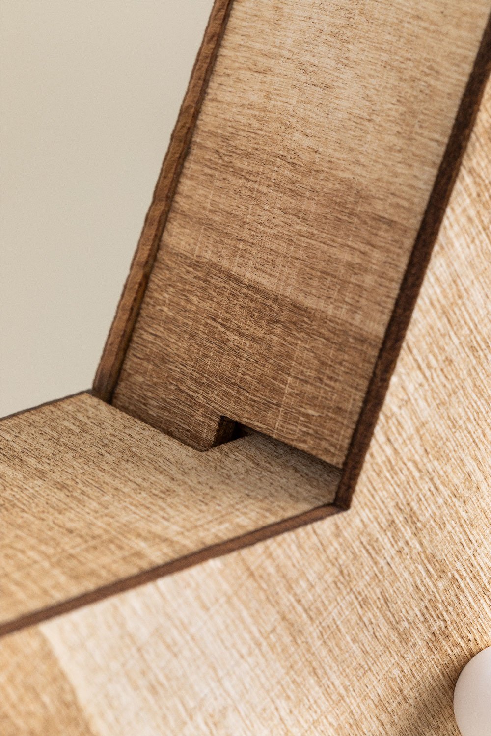 Stella in legno con luci LED Lliva