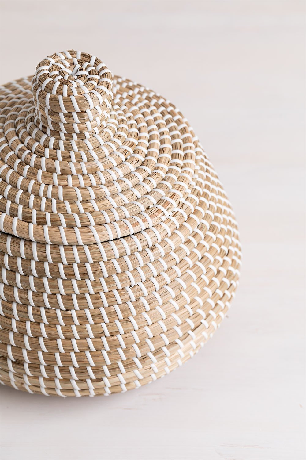 Cestino con coperchio Bastel