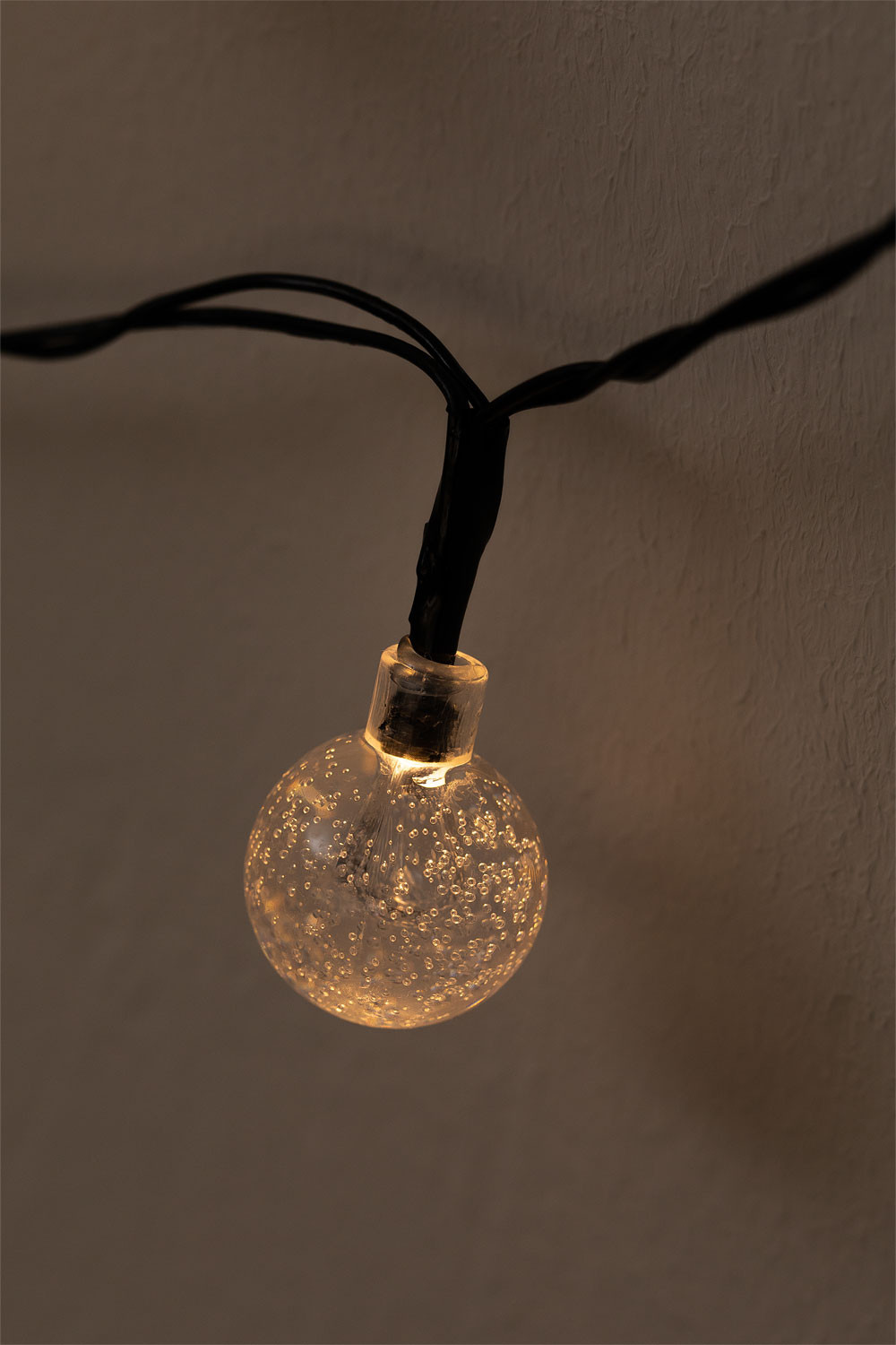 Ghirlanda LED con caricatore solare Korjo Style