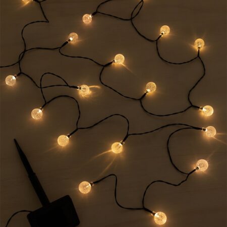 Ghirlanda LED con caricatore solare Korjo Style