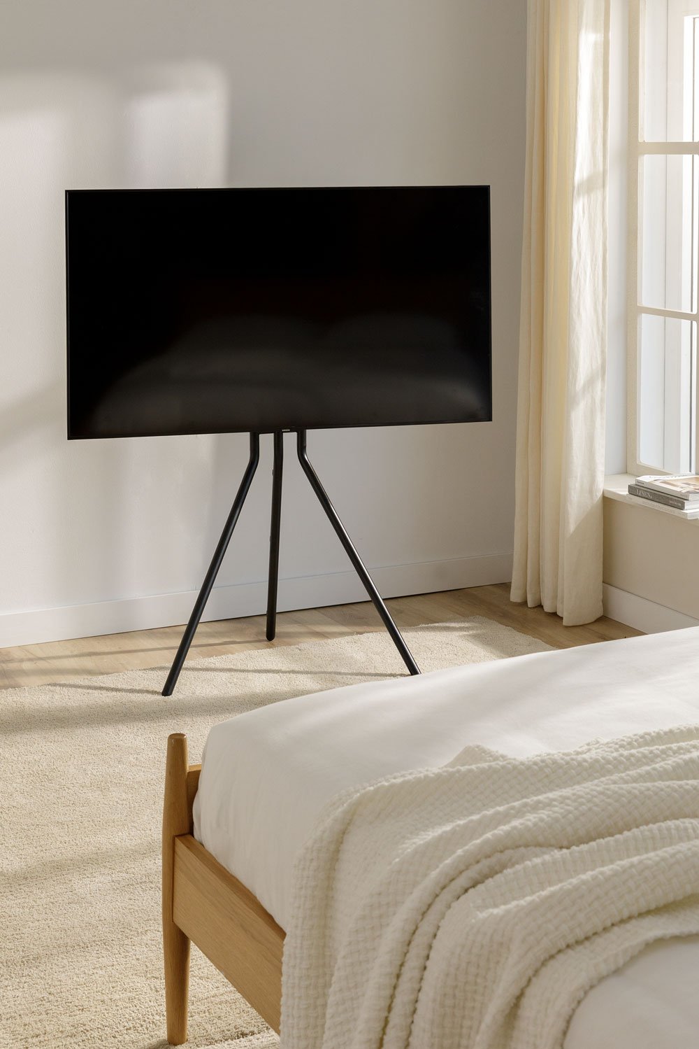 Supporto per treppiede per TV in Acero Grifith
