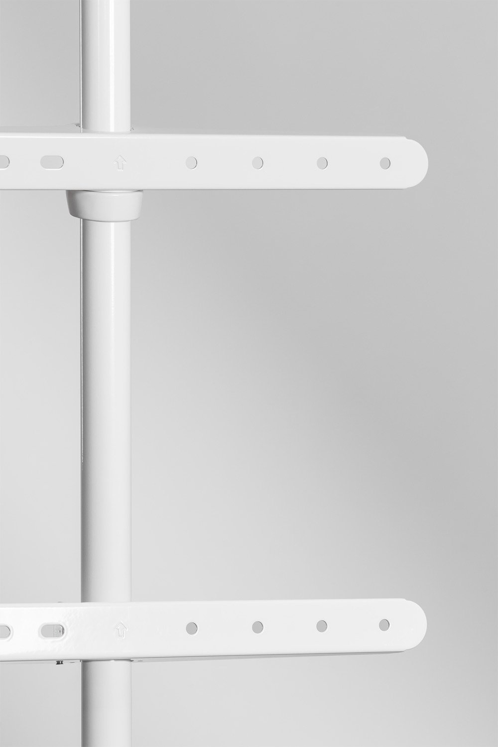 Supporto treppiede per TV Rouben in acciaio e legno