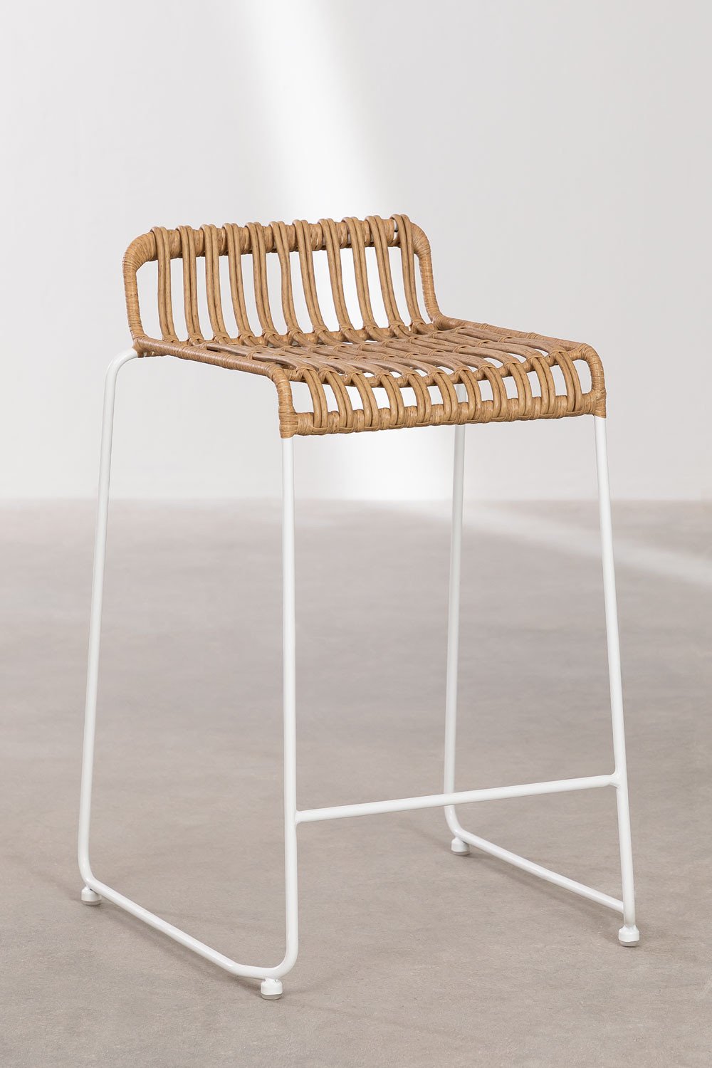 Sgabello Alto in Rattan sintetico Aroa
