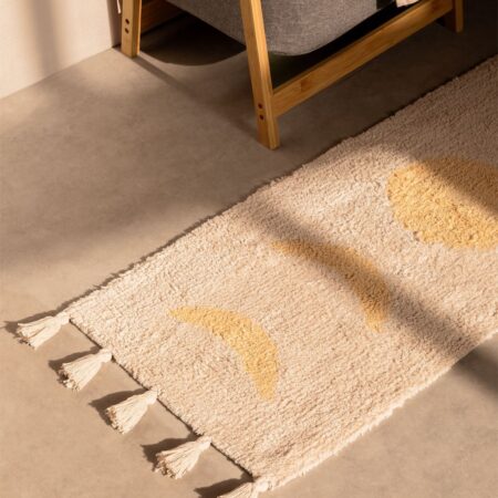 Tappetino da bagno in cotone (133x41 cm) Nocti