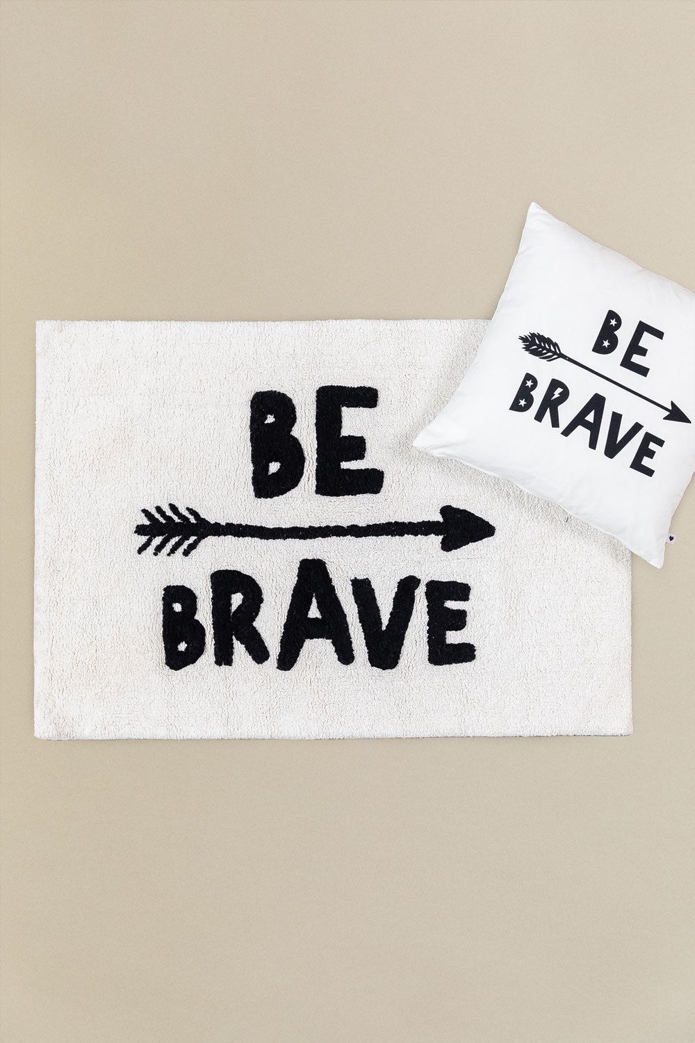 Tappeto in cotone (60x90 cm) Brave Kids