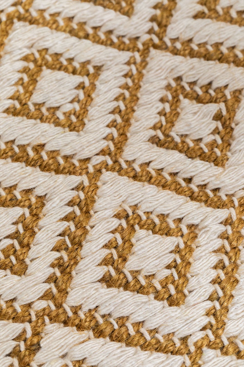Tappeto in Cotone e Juta (200x120 cm) Durat
