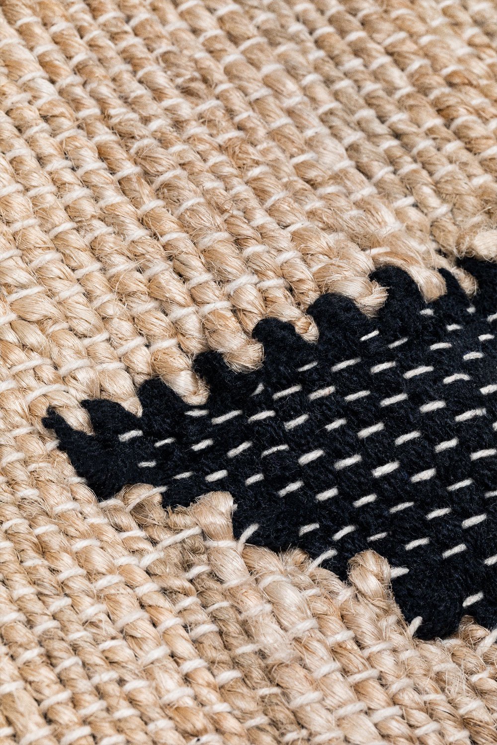 Tappeto in juta e cotone 235x160 cm Mireyla