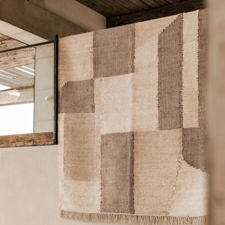 Tappeto in juta e cotone (240x160 cm) Davina