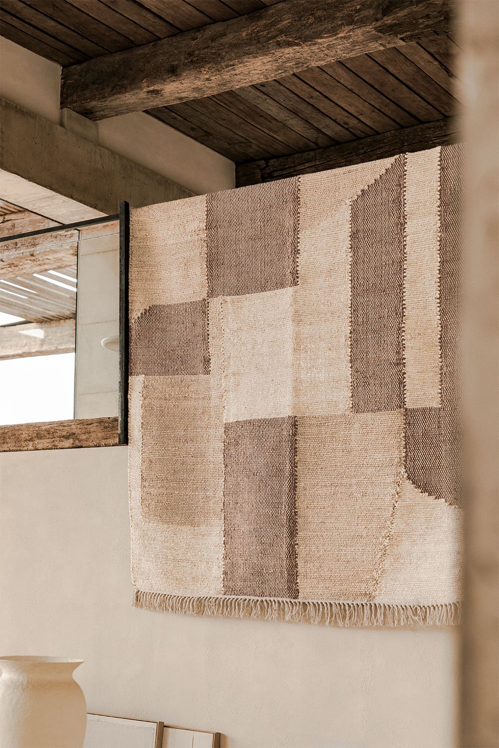 Tappeto in juta e cotone (240x160 cm) Davina