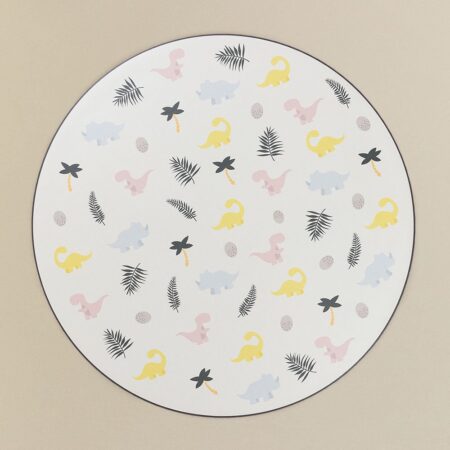 Copertura rotonda in vinile Dino Party Kids