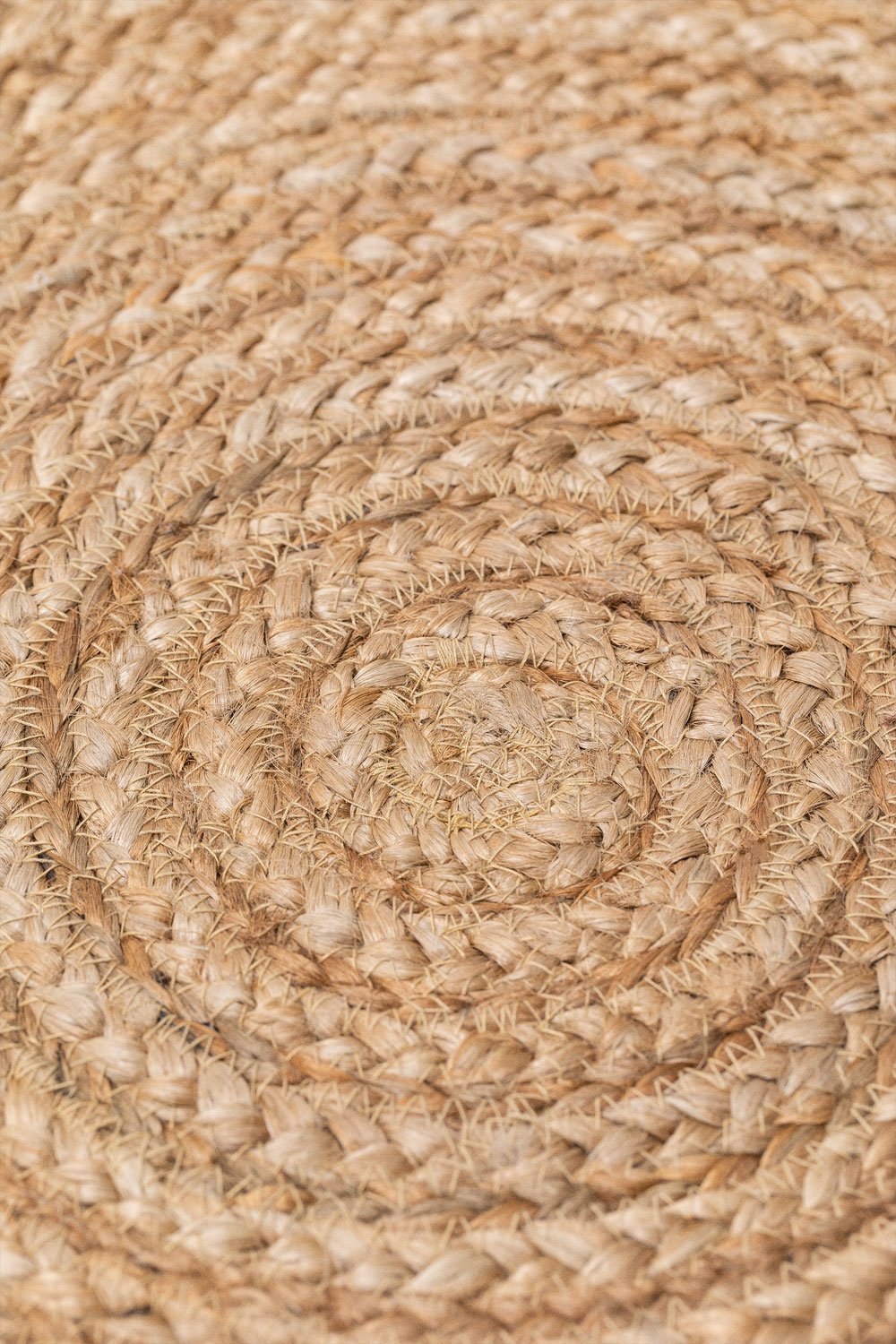 Tappeto rotondo in juta naturale Ondes