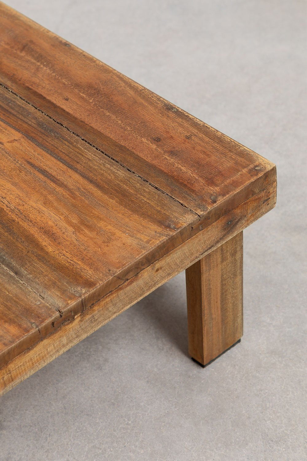 Tavolino da caffè in legno riciclato Devid