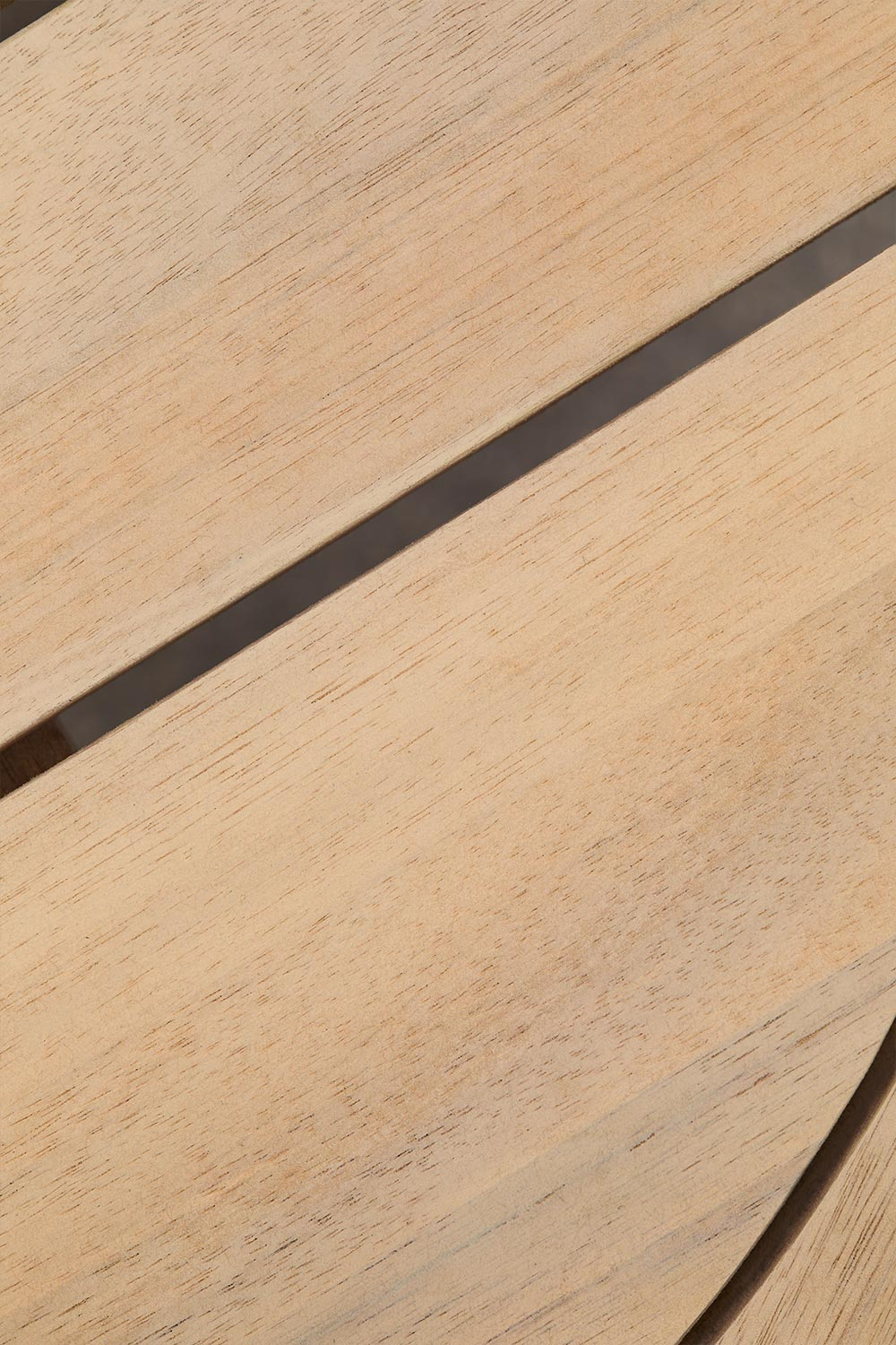 Tavolino ovale in legno di acacia 140x70 cm Jerome