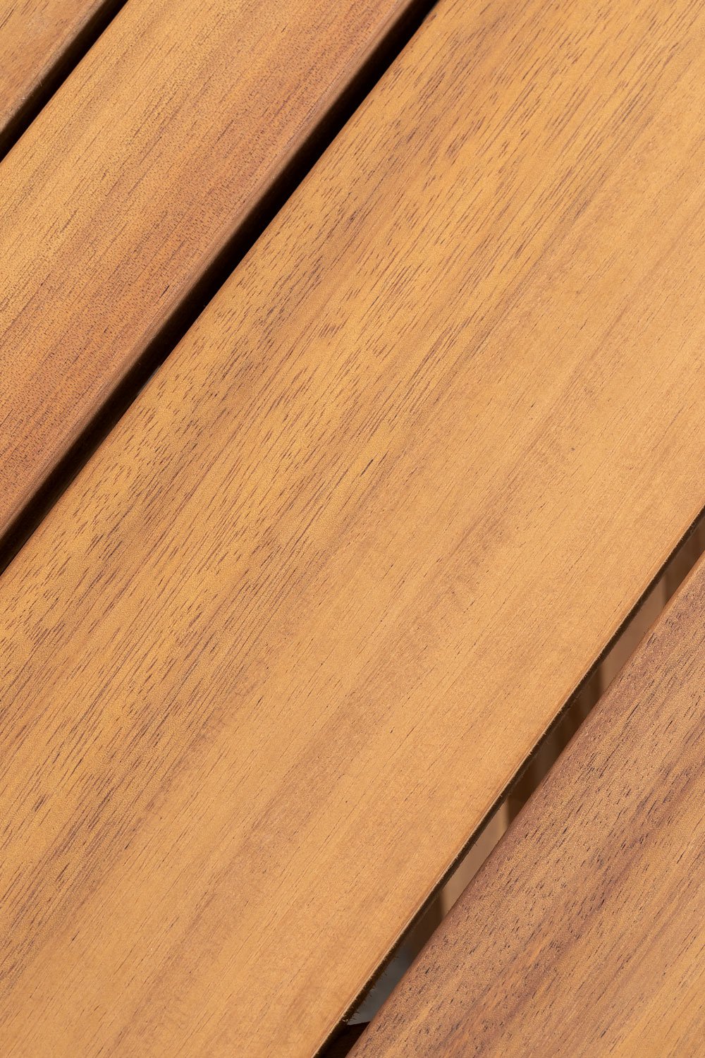 Tavolino da giardino rotondo Ø80 cm in legno di acacia Mura