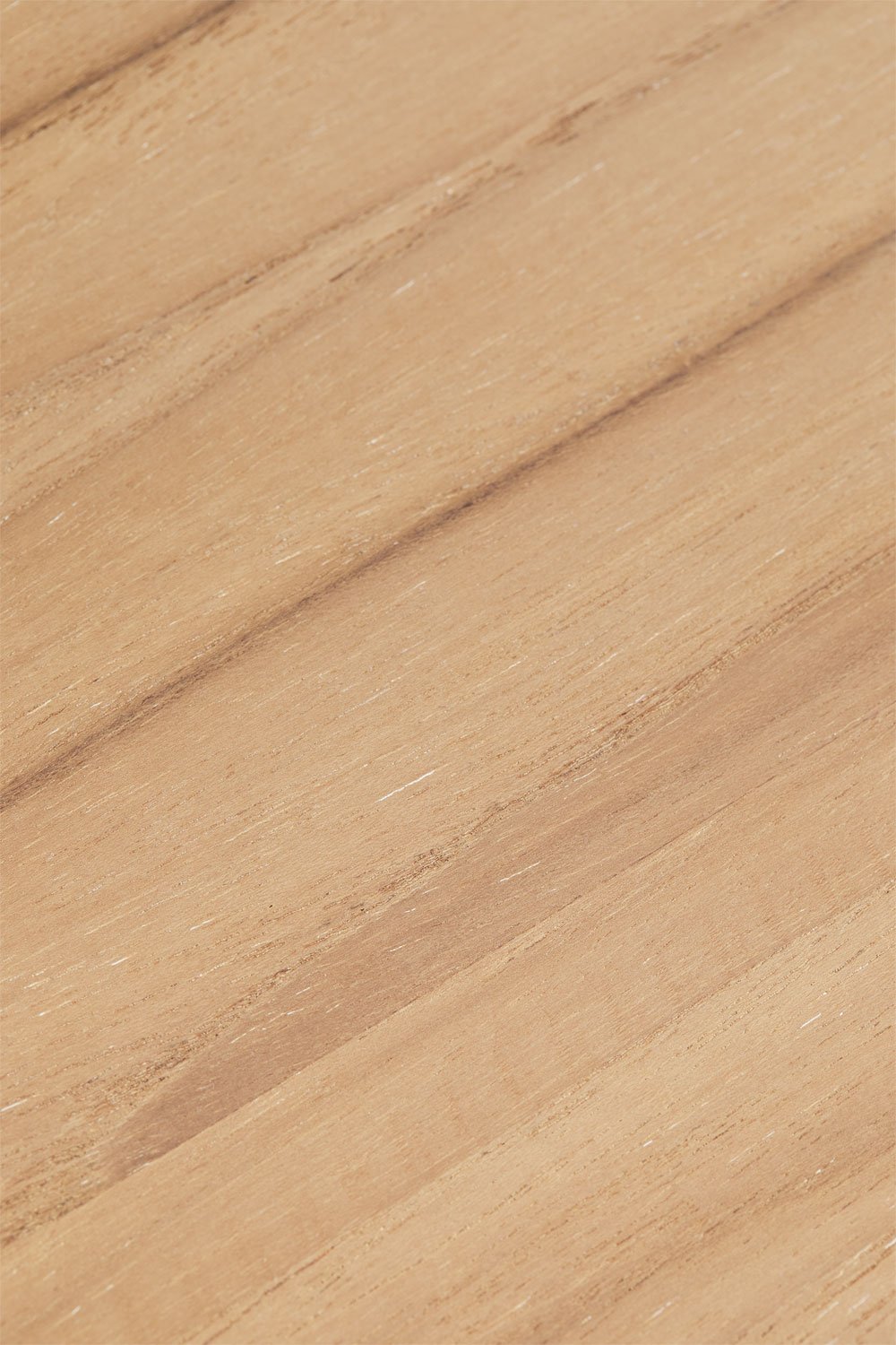 Tavolino da giardino rotondo Ø80 cm in legno di teak e alluminio Salbury