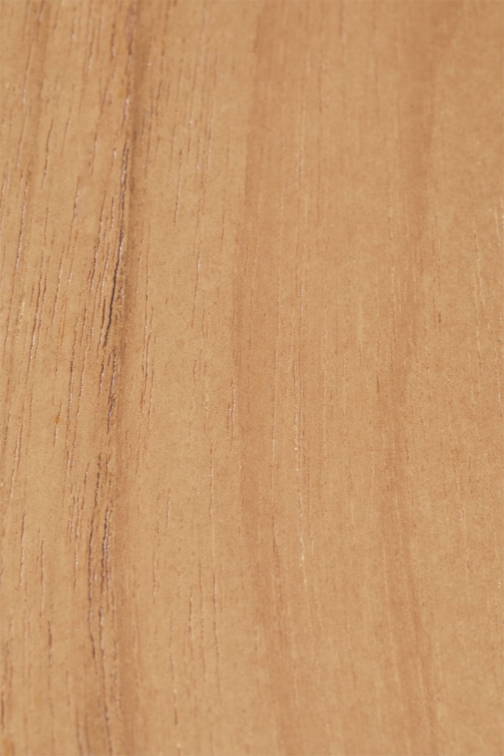 Tavolino da giardino rotondo Ø90 cm in legno di teak e alluminio Anturio