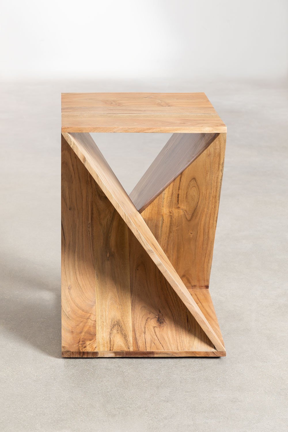 Tavolino in Legno di Acacia Gorvea