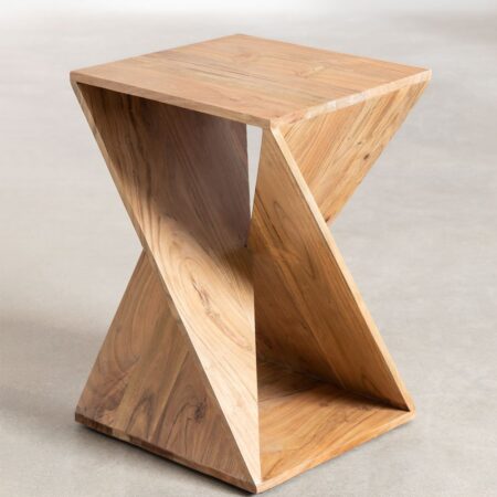 Tavolino in Legno di Acacia Gorvea