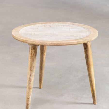 Tavolino in legno di mango Diborna