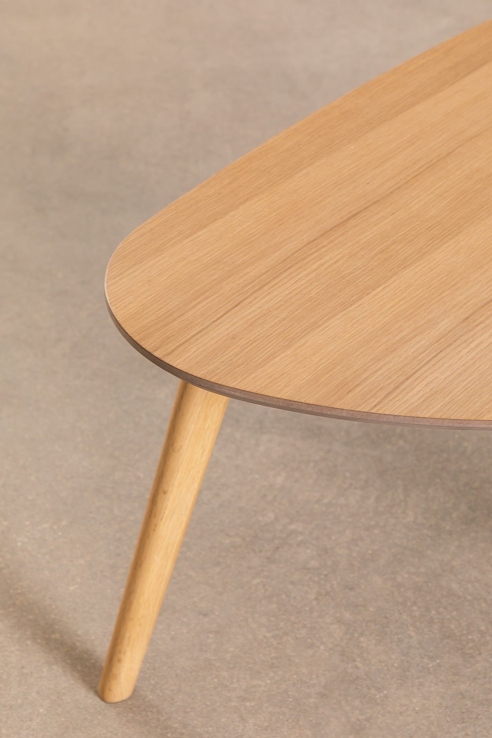 Tavolino in MDF e legno di pino Yavik