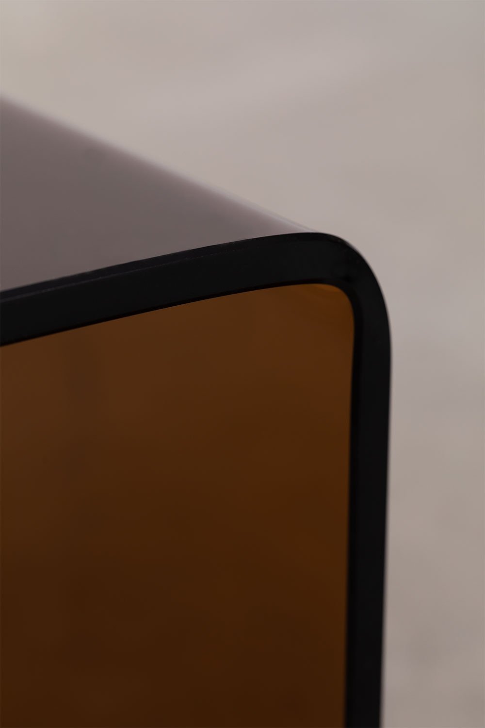 Tavolino in vetro trasparente (110x55 cm) Criss