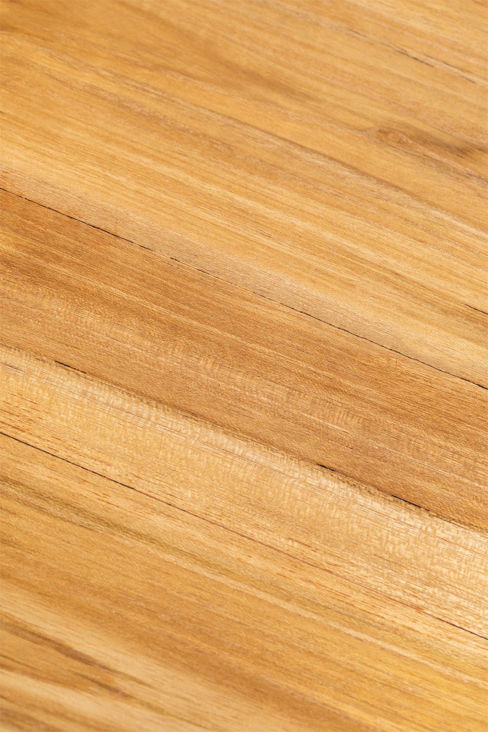 Tavolino ovale in legno di teak (100x50 cm) Randall