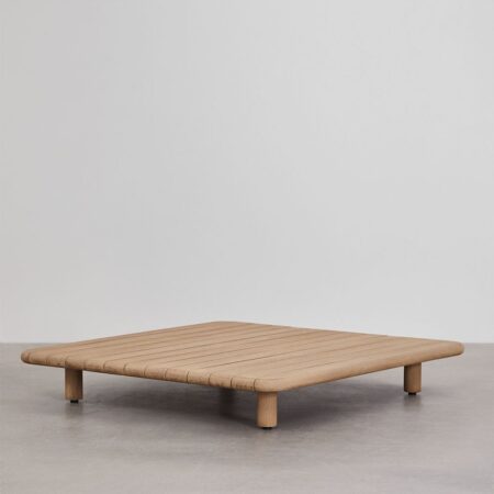 Tavolino quadrato 95x95 cm in acacia Portet