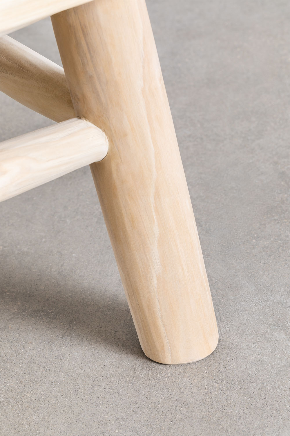 Tavolino Quadrato in Legno di Teak (80x80 cm) Narel