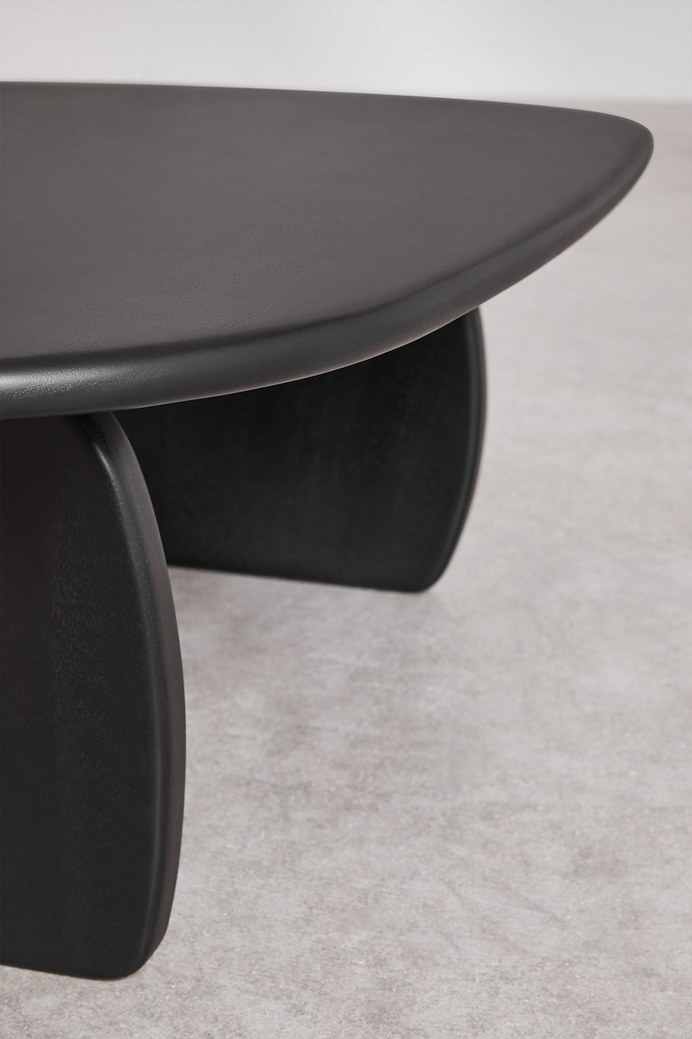 Tavolino ovale 110x70 cm in legno di mango Agathe