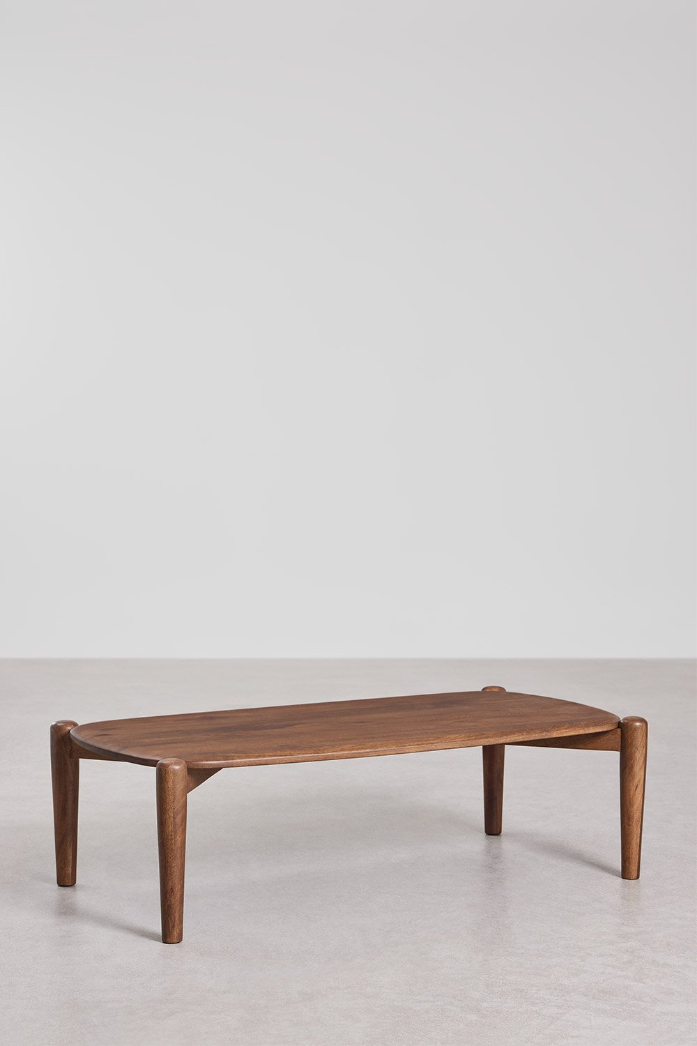 Tavolino rettangolare 120X60 cm in legno di mango Gina