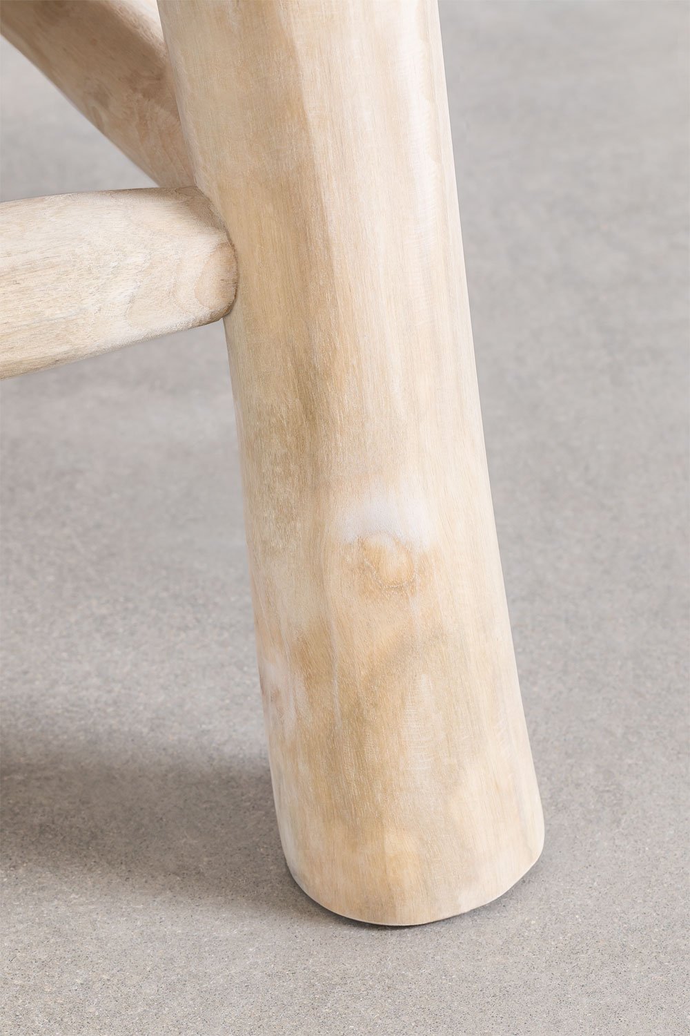 Tavolino da giardino rettangolare 120x80 cm in legno di teak Narel