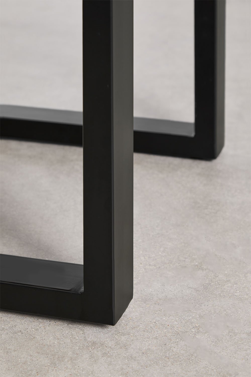 Tavolino rettangolare in legno di acacia (90x60 cm) Sami