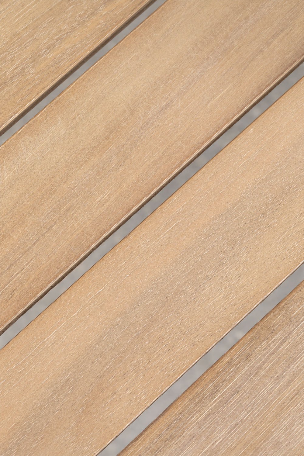 Tavolino da giardino rettangolare 90x50 cm in legno di acacia Kaela