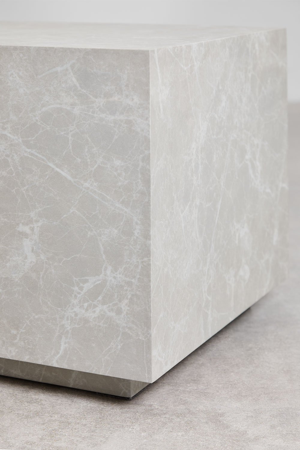 Tavolino rettangolare in MDF (90x50 cm) Aria